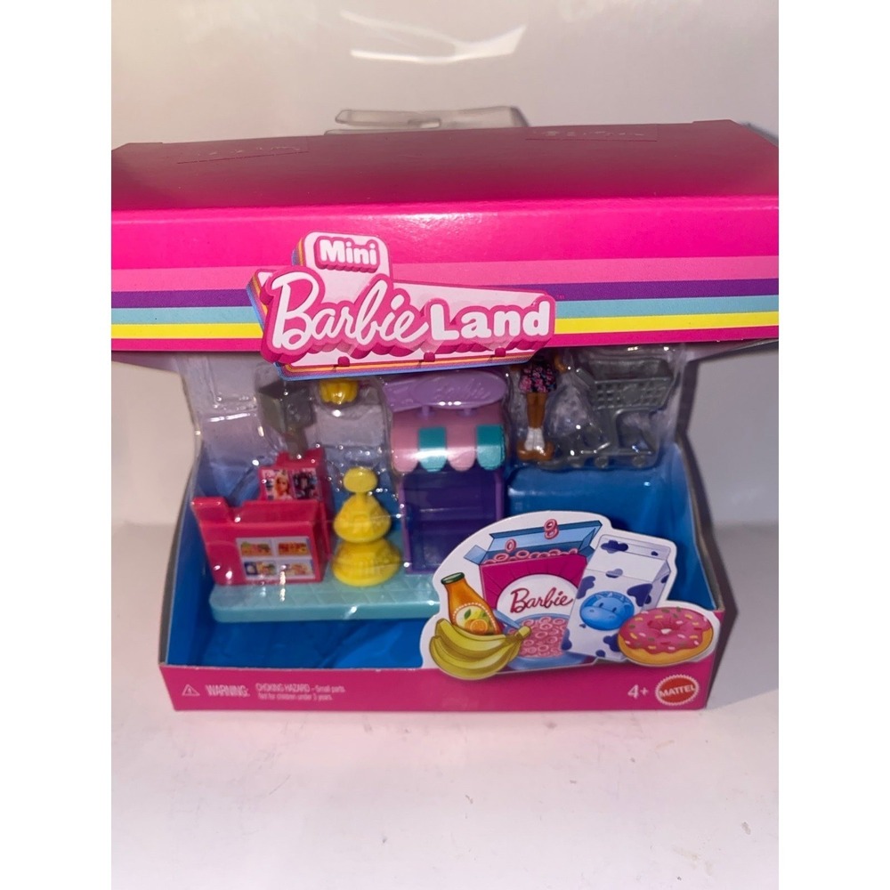Mini BarbieLand Dream Supermarket Collectible Playset